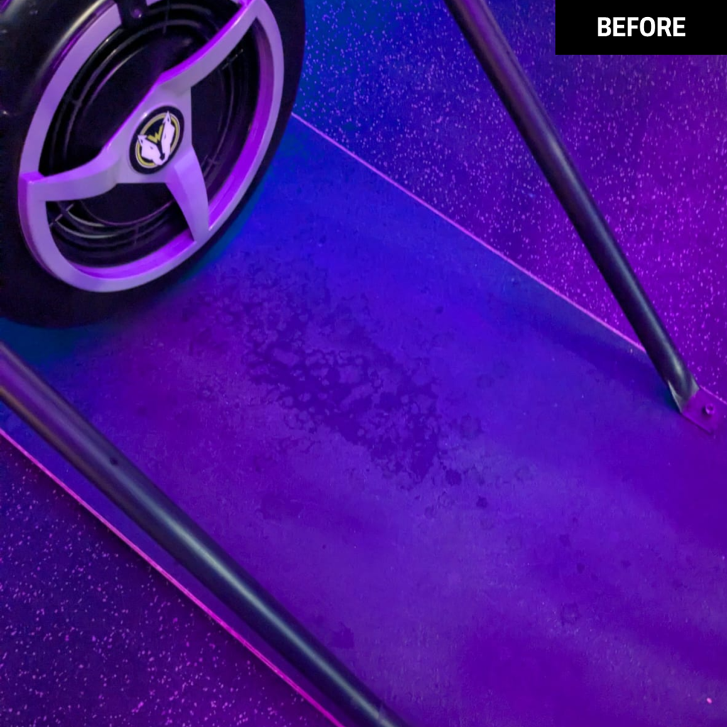 Gym Machine Before Clean