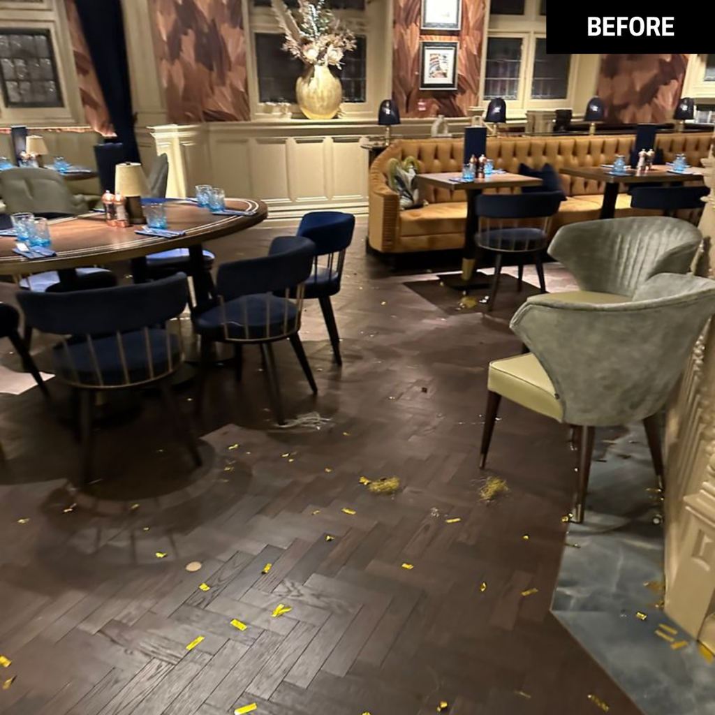 Restaurant Clean Before 2