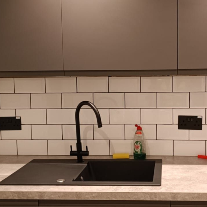 Office kitchen after a Trojan FM clean