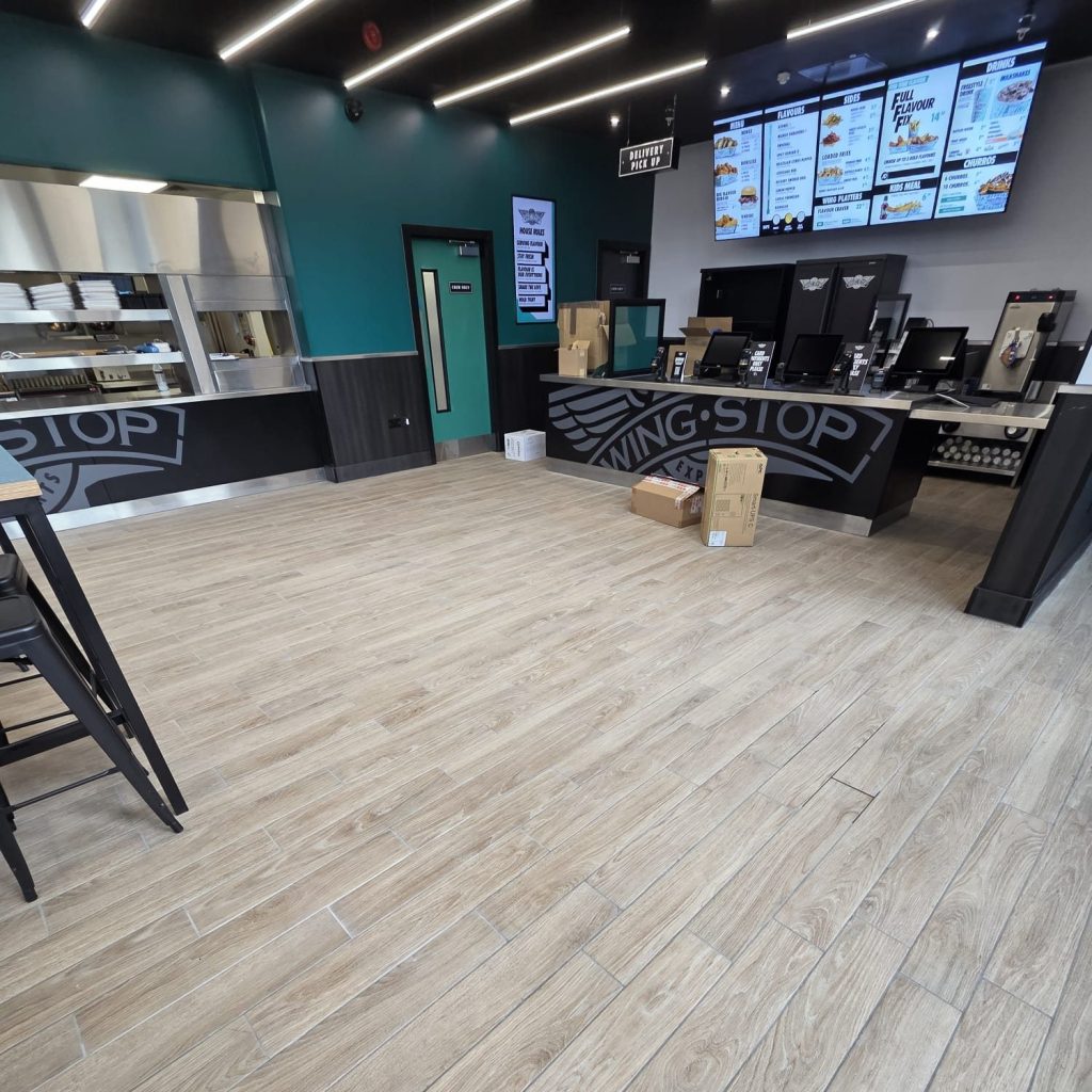 Wingstop after a commercial clean by Trojan FM