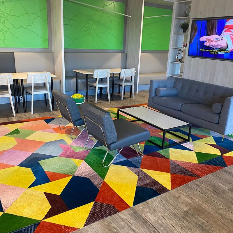 Hilton Hotel flooring and carpet after a Trojan FM clean