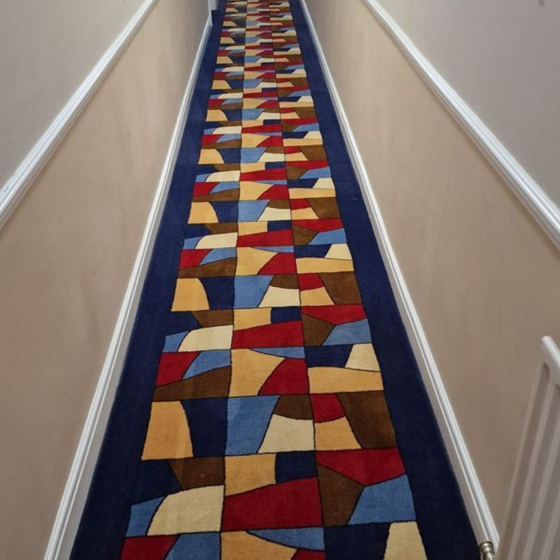 Hotel carpet after a Trojan FM clean