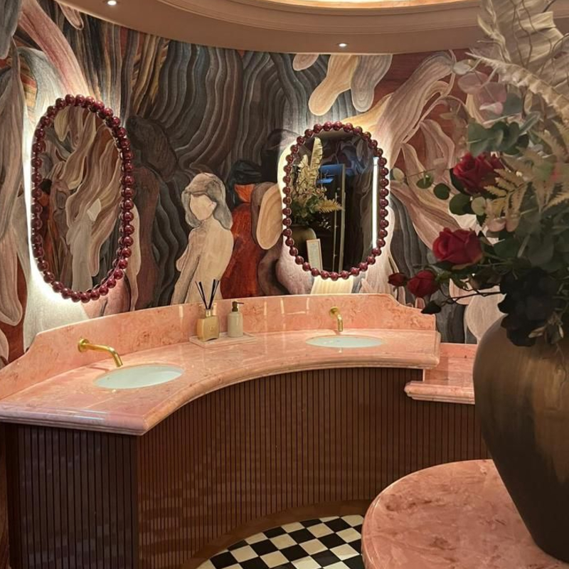 2 - Restaraunt bathroom