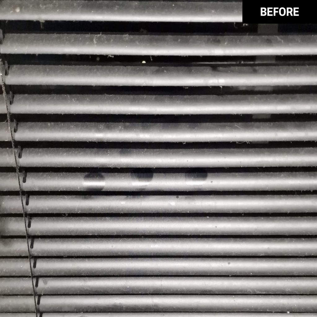 Kitchen unit before a trojan FM clean