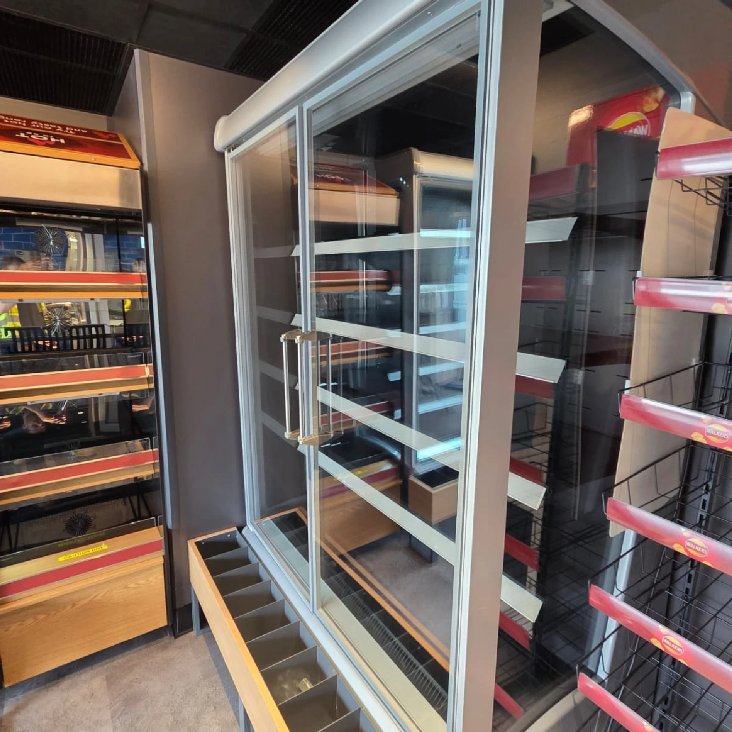 Greggs Newcastle following a Trojan builders clean