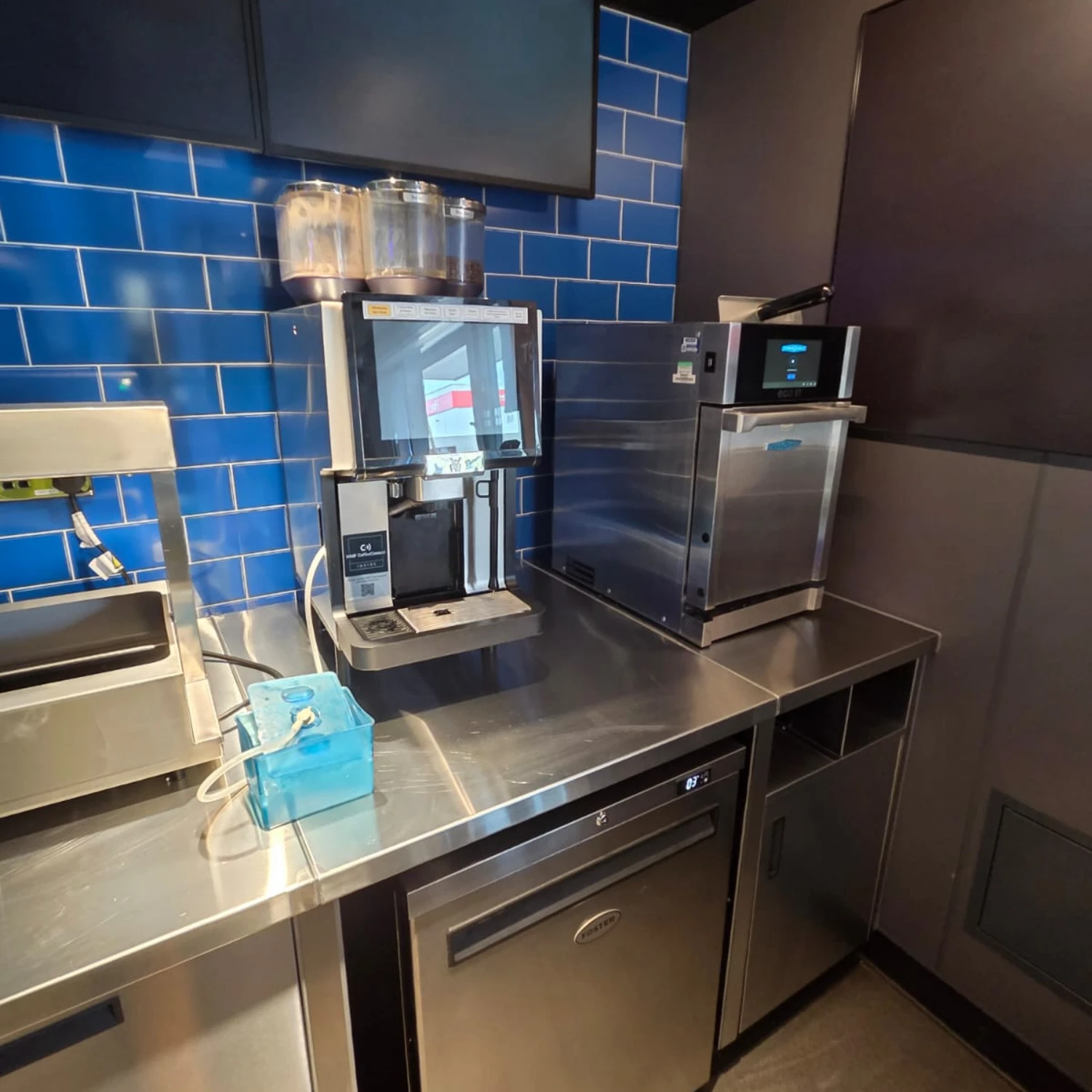 Greggs Newcastle following a Trojan builders clean