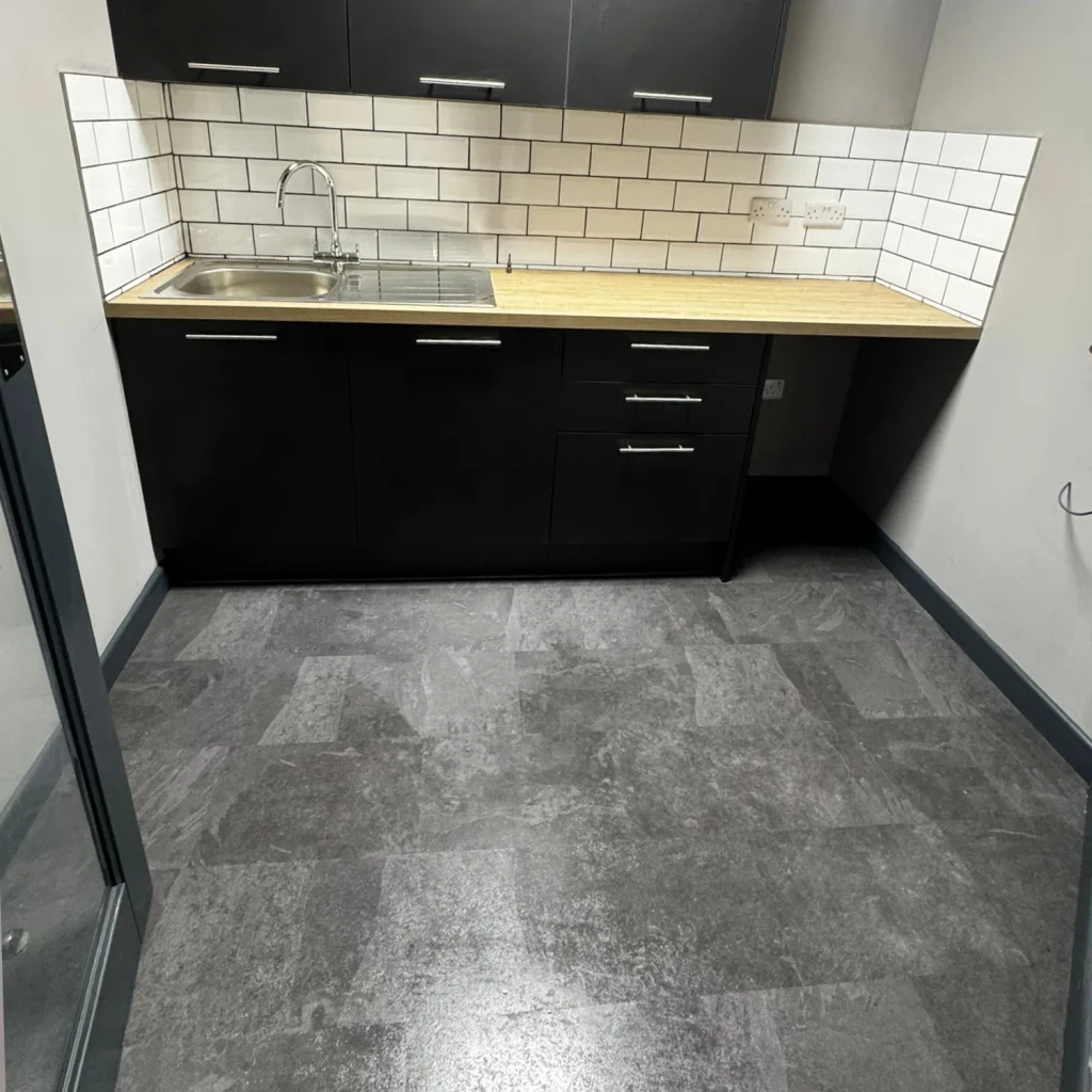 Jetts Gym after a Trojan FM builders clean