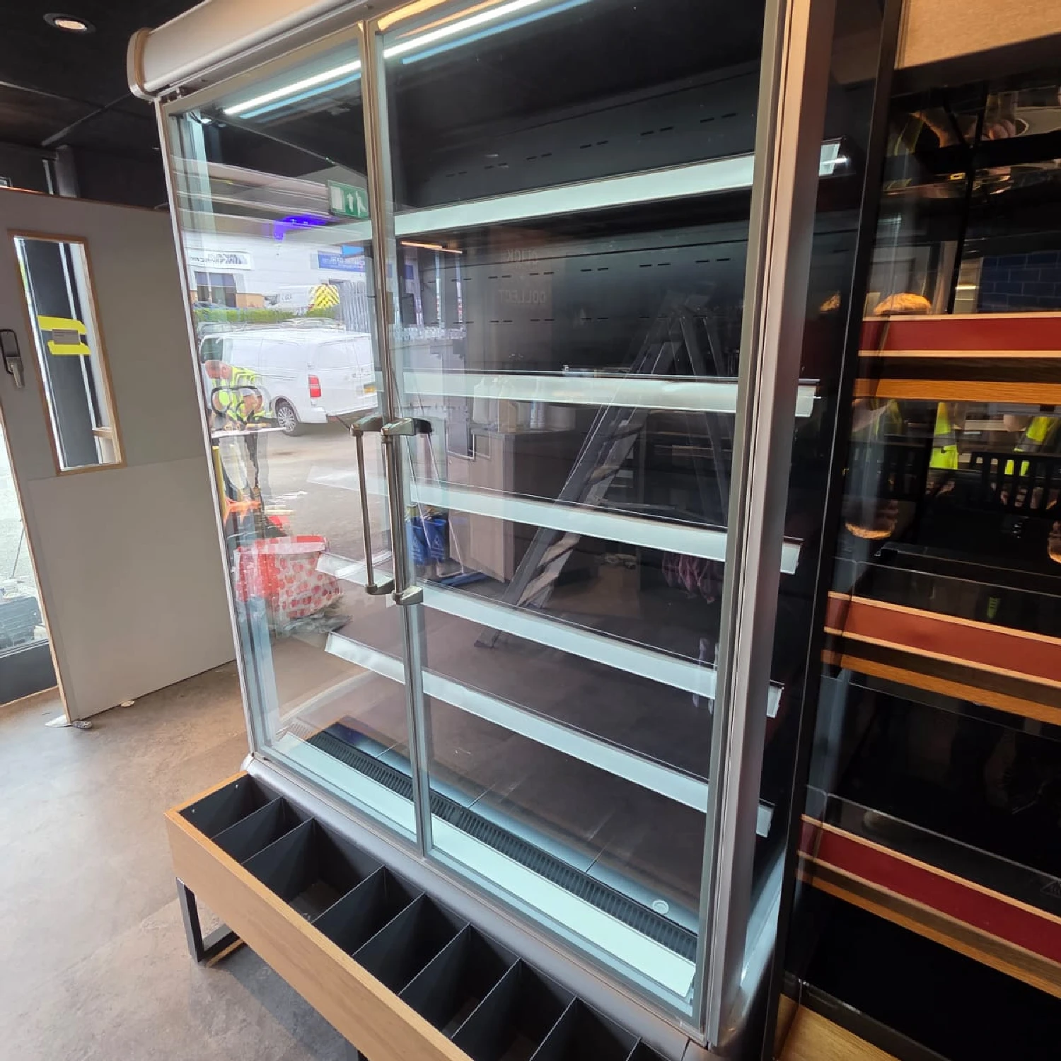 Greggs Newcastle following a Trojan builders clean