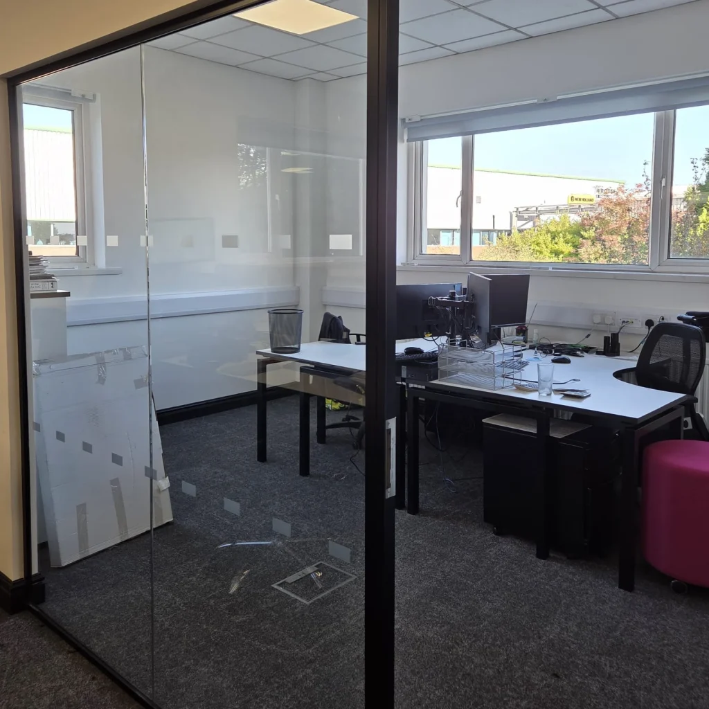 Perry offices following a Trojan FM office clean.