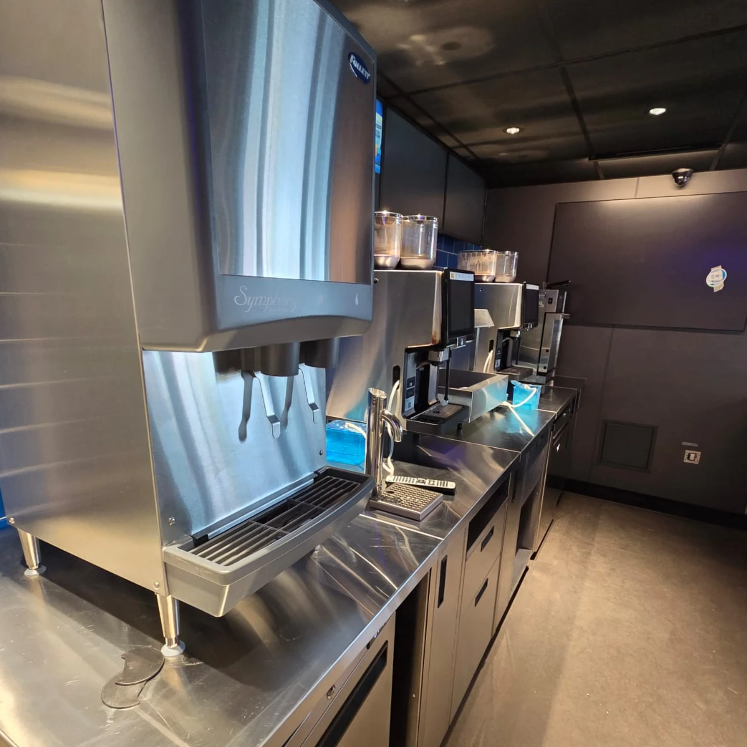 Greggs Newcastle following a Trojan builders clean