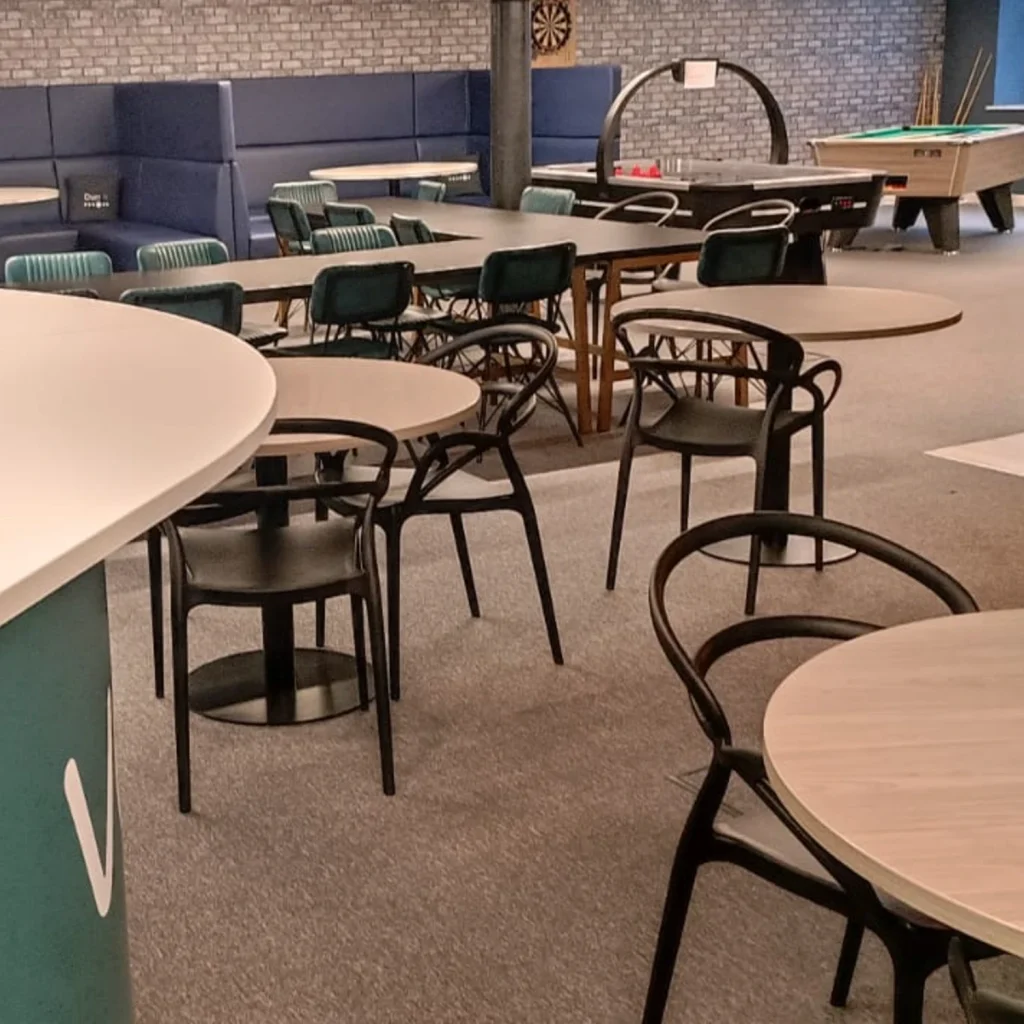 Tieva offices reception after a Trojan FM office clean