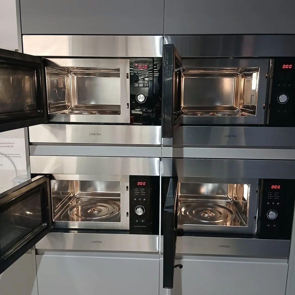 Tieva offices microwaves after a Trojan FM office clean