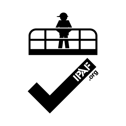 IPAF Tick Logo Black